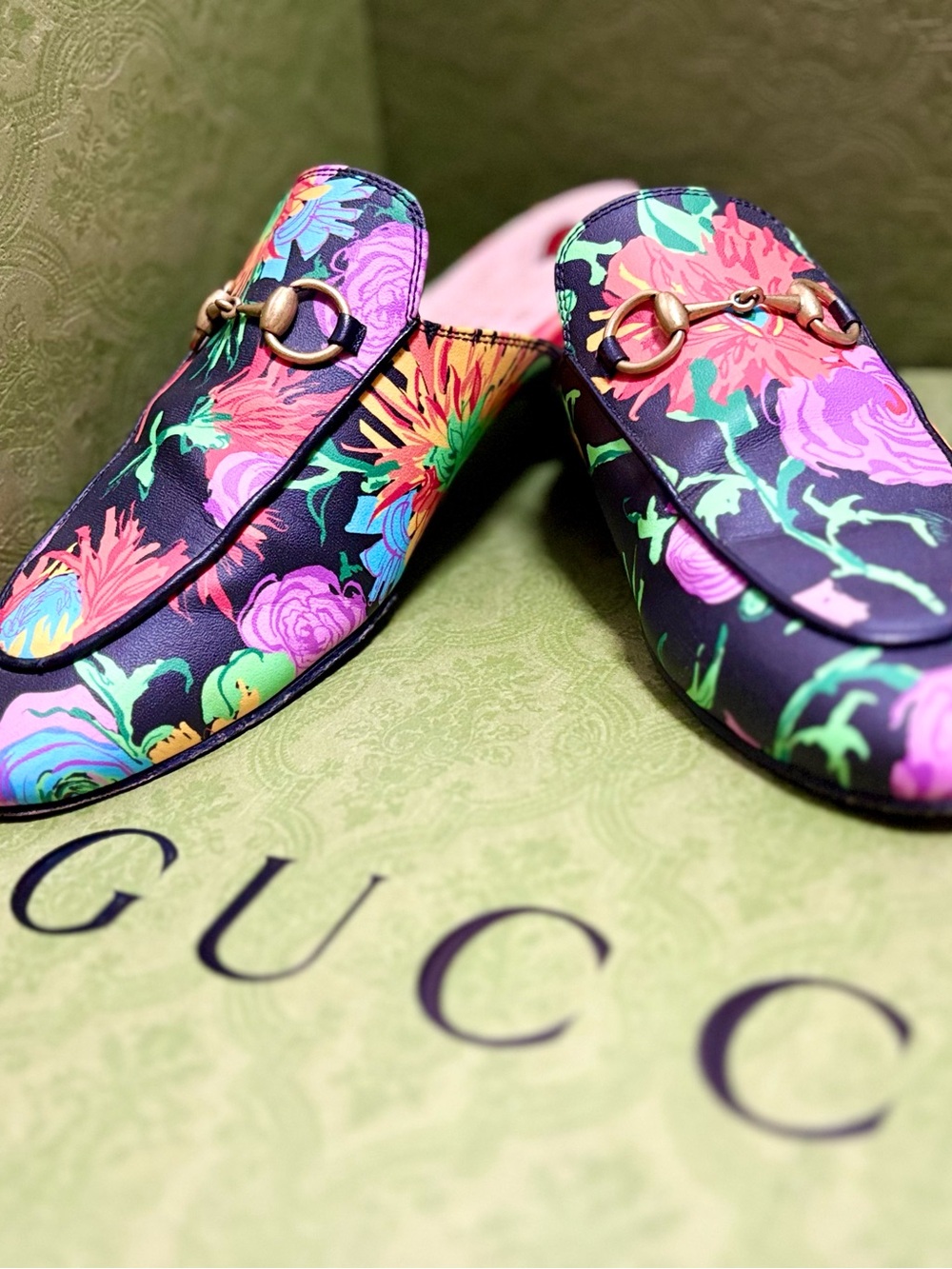 Gucci x Ken Scott Exclusive | Princetown Loafer Mules | Size 6.5 |